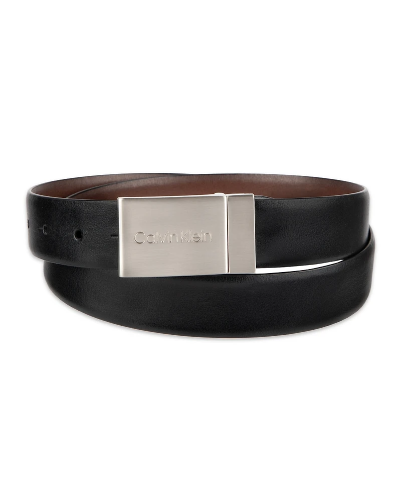 Calvin Klein Men's 2-Piece Belt Gift Set
