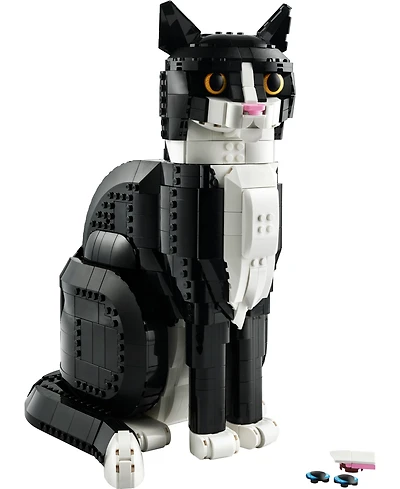 Lego Ideas Tuxedo Cat Building Set