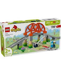 Lego Duplo Town Train Bridge and Tracks Expansion Set