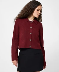 French Connection Knit Long Sleeve Cardigan