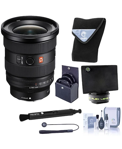 Sony Fe 16-35mm f/2.8 Gm Ii G Master Lens, Bundle with 82mm Filter Kit, Lens Wrap, Flex Lens Shade and Cleaning Kit