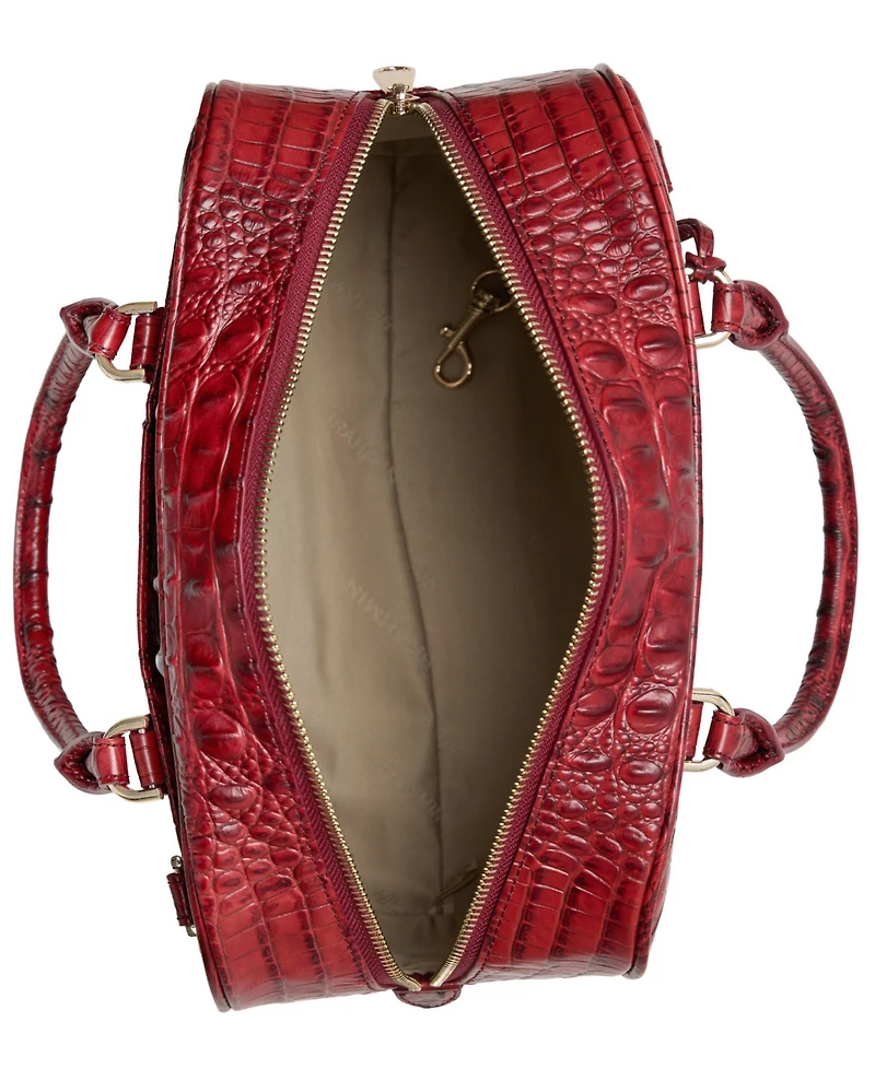 Brahmin Women's Marissa Scarlet Alden Road Satchel Handbag