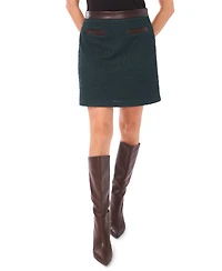 Vince Camuto Women's Solid Mini Skirt