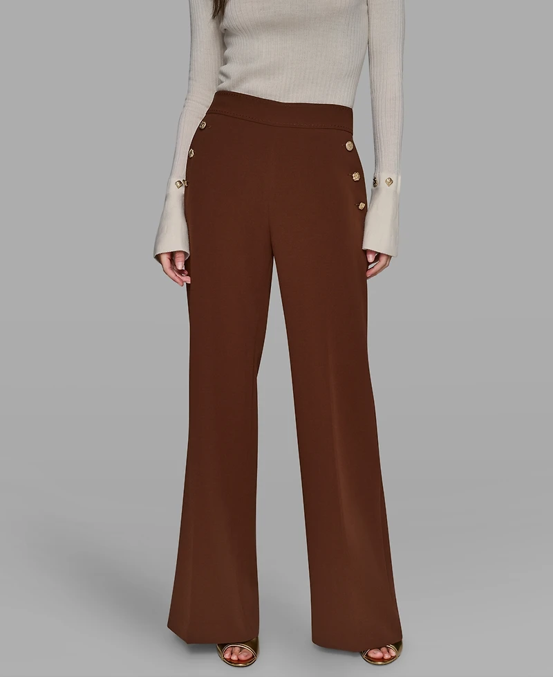 Karl Lagerfeld Paris Women's Wide Leg Pants