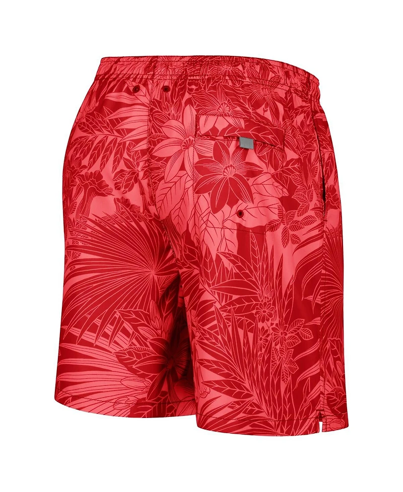 Tommy Bahama Men's Cardinal Arkansas Razorbacks Santiago Palms Board Shorts