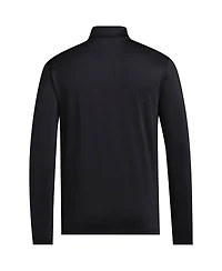 Adidas Men's Black Louisville Cardinals Strategy Half-Zip Golf Jacket