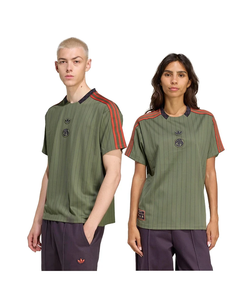Adidas Men's and Women's Green Bayern Munich Terrace Icons Jersey