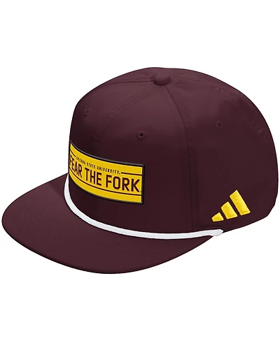 Adidas Men's and Women's Maroon Arizona State Sun Devils Locker Room Rope Adjustable Hat