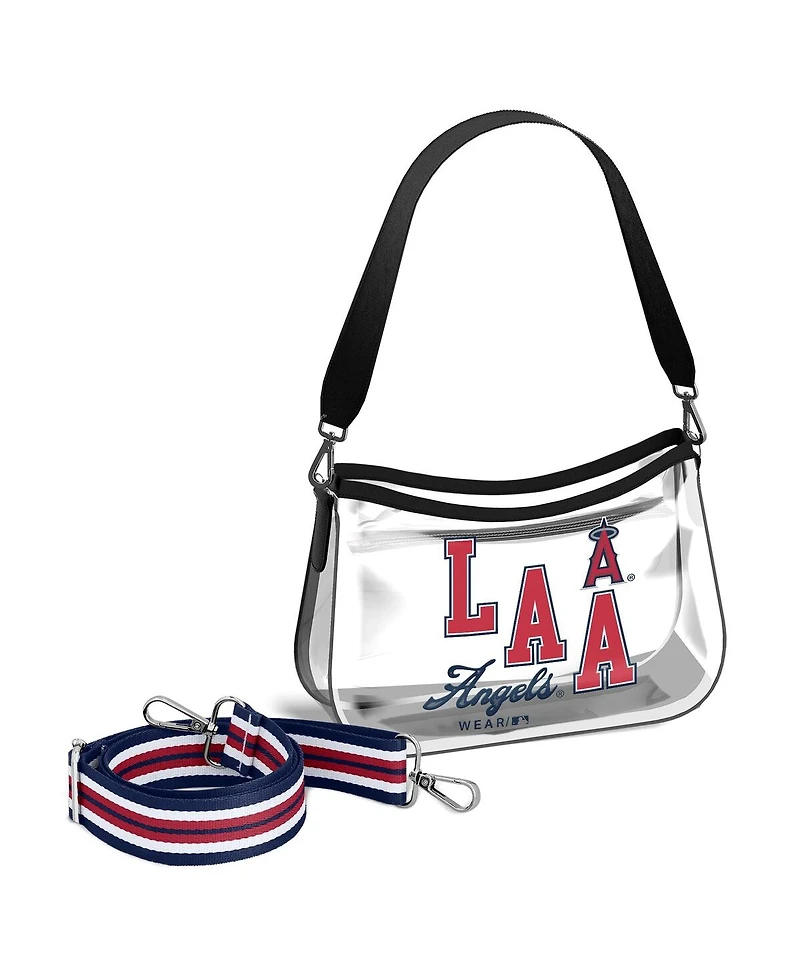 Wear by Erin Andrews Los Angeles Angels Clear Stadium Mini Purse