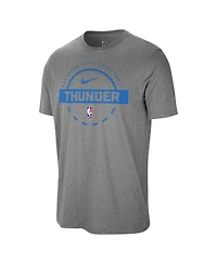 Nike Men's Charcoal Oklahoma City Thunder Authentic Practice T-Shirt