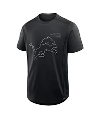 Fanatics Men's Black Detroit Lions Deceptive Juke T-Shirt