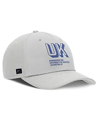 Nike Men's Gray Kentucky Wildcats 2025 Sideline Dust Pinched Rise Adjustable Hat