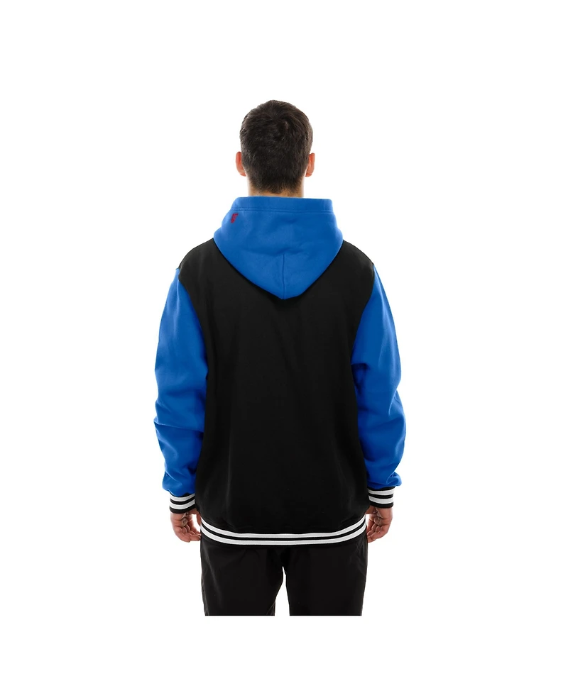 New Era Men's Black Buffalo Bills Full-Snap Fleece Hoodie Jacket