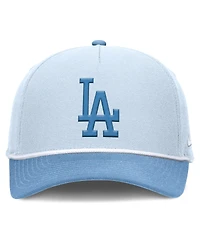 Nike Men's Light Blue Los Angeles Dodgers Rise Dri-Fit Adjustable Hat