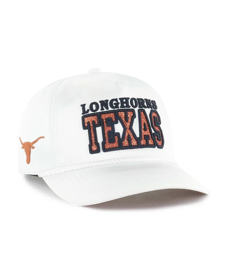 '47 Women's Brand White Texas Longhorns Outspoken Hitch Adjustable Hat