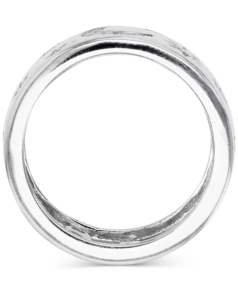 Macy's Cubic Zirconia Starburst Ring (1.644 ct. t.w.) Sterling Silver