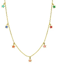 Macy's 2-Pc. Necklace and Bracelet Set in 14k Yellow Gold over Sterling Silver