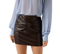 Guess Women's Alienor Bow Mini Skirt