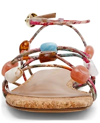 Steve Madden Women's Tides Studded Strappy Flat Sandals