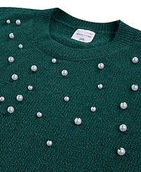 abercrombie kids Girls Sparkle Crew Sweater