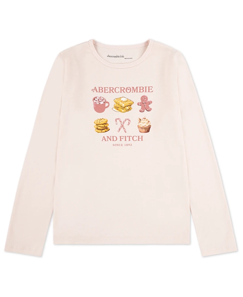 abercrombie kids Girls Holiday Treats Long Sleeve T-Shirt