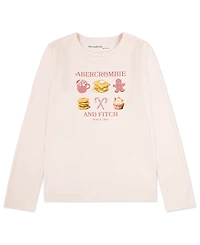 abercrombie kids Girls Holiday Treats Long Sleeve T-Shirt