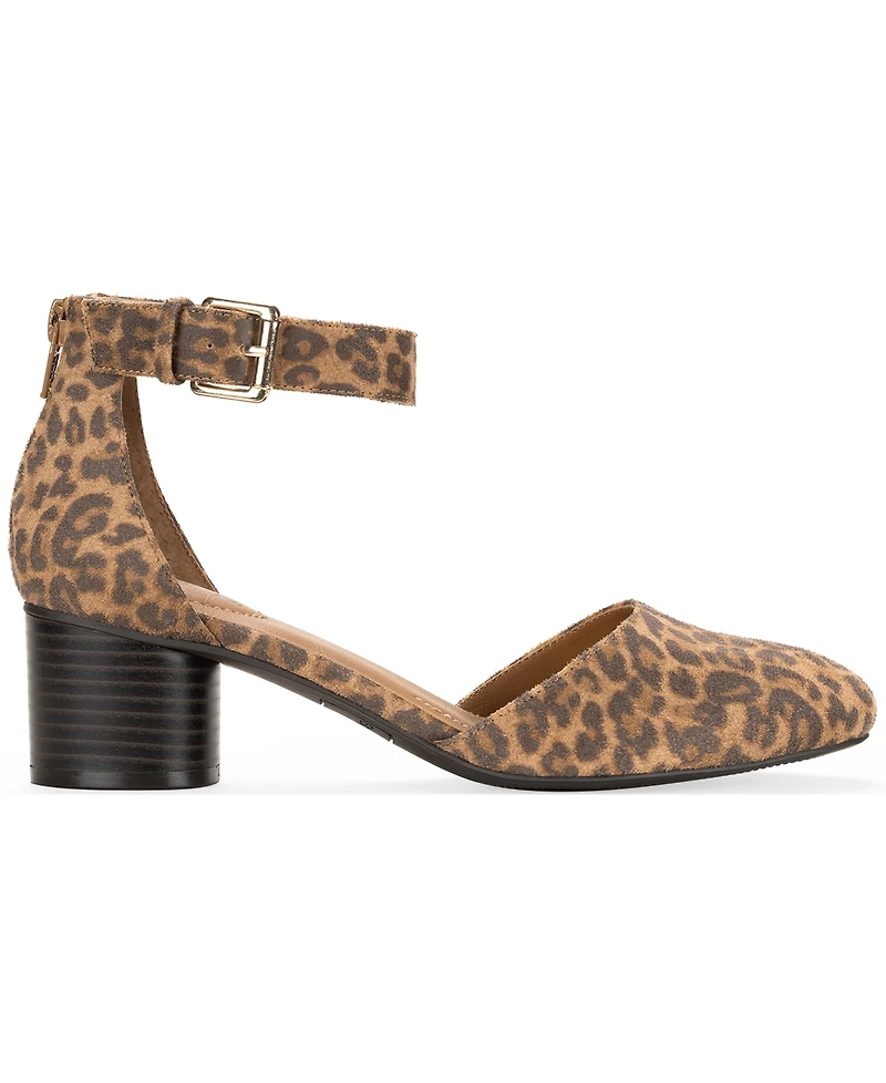 Style & Co Women's Alinaa Two-Piece Block Heel Dress Pumps, Created for Macy's