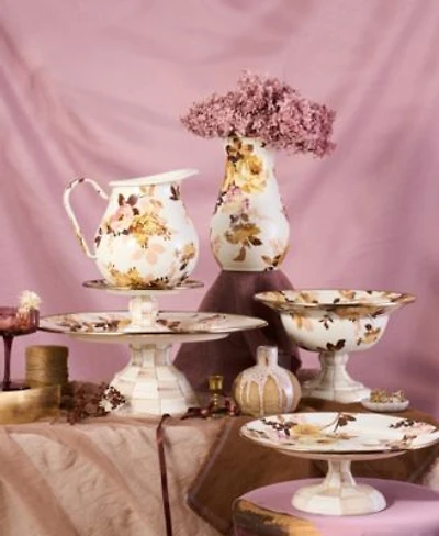 Mackenzie Childs Wild Rose White Collection