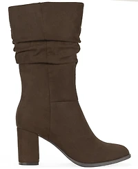 Style & Co Women's Reneee Scrunch Mid Shaft Boots, Macy's Exclusive