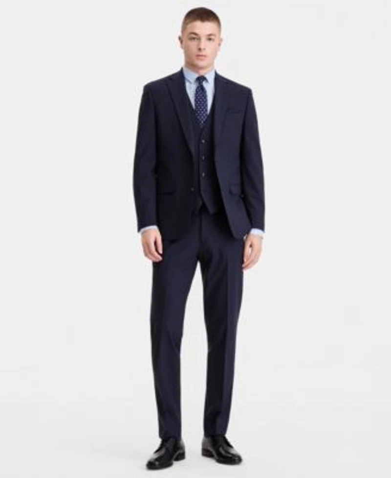 Bar Iii Mens Slim Fit Solid Wool Suit Separates Created For Macys