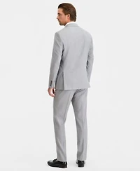 Calvin Klein Mens Slim Fit Wool Blend Stretch Suit Separates