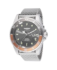 Invicta Men's 48631 Pro Diver Automatic 3 Hand Grey Dial Watch