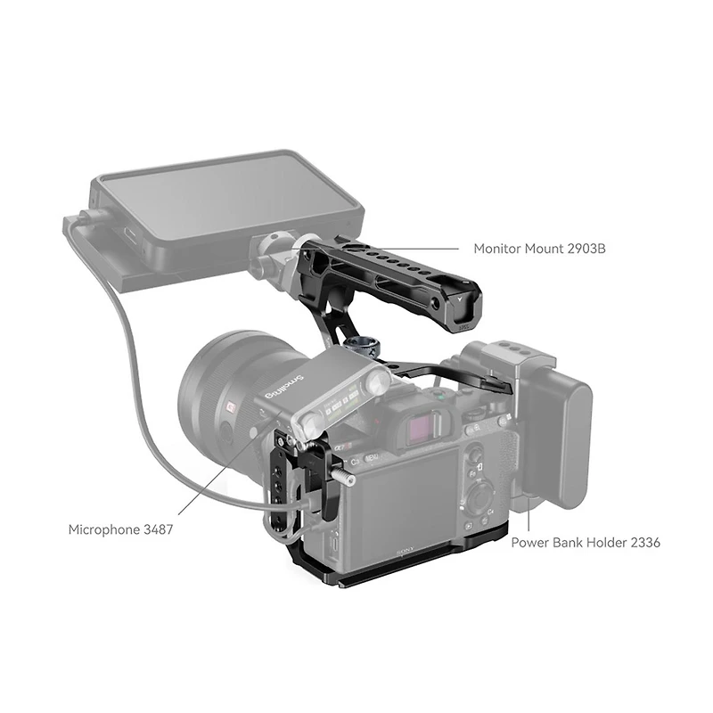 SmallRig Handheld Full Camera Cage Kit for Sony Alpha 7 Iii / Alpha 7R Iii