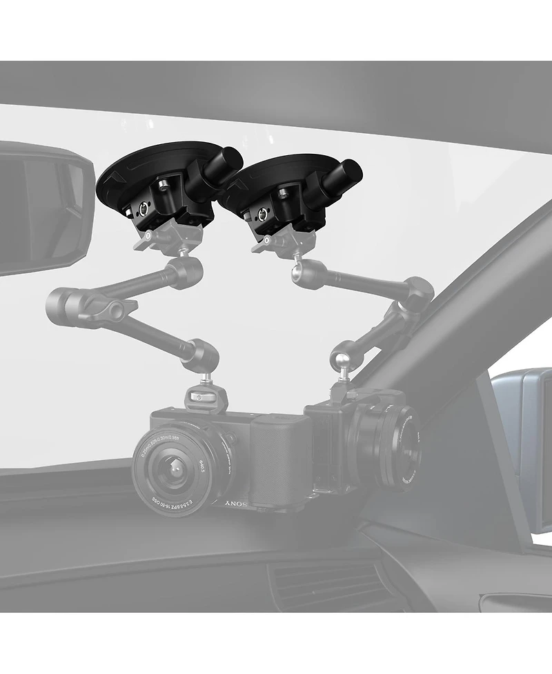 SmallRig 4'' Suction Cup Camera Mounting Support for Vehicle Shooting
