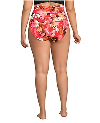 Lands' End Women's Plus SlenderSuit Ultra High Waisted Bikini Bottoms