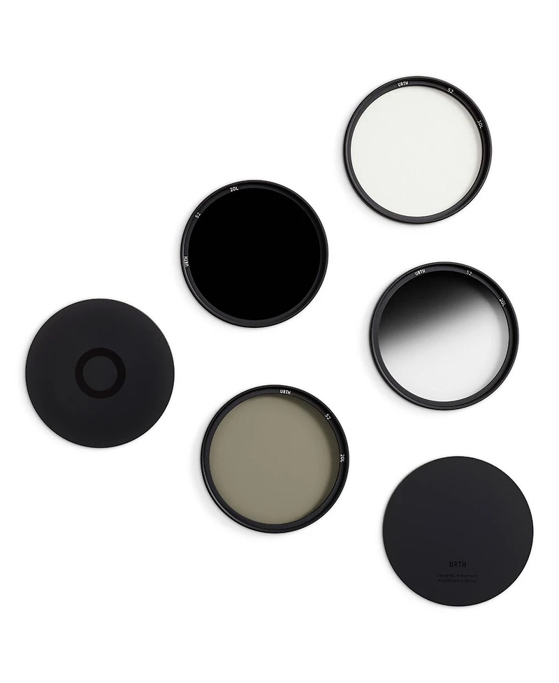Urth 52mm Nature Filter Kit Plus+ with Uv, Cpl, ND64 & Soft Graduated ND8 Lens Filters