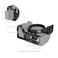 SmallRig 4148 Rotatable Horizontal-to-Vertical Mount Plate Kit for Sony a7R V/a7 Iv/a7S Iii/a7R Iv
