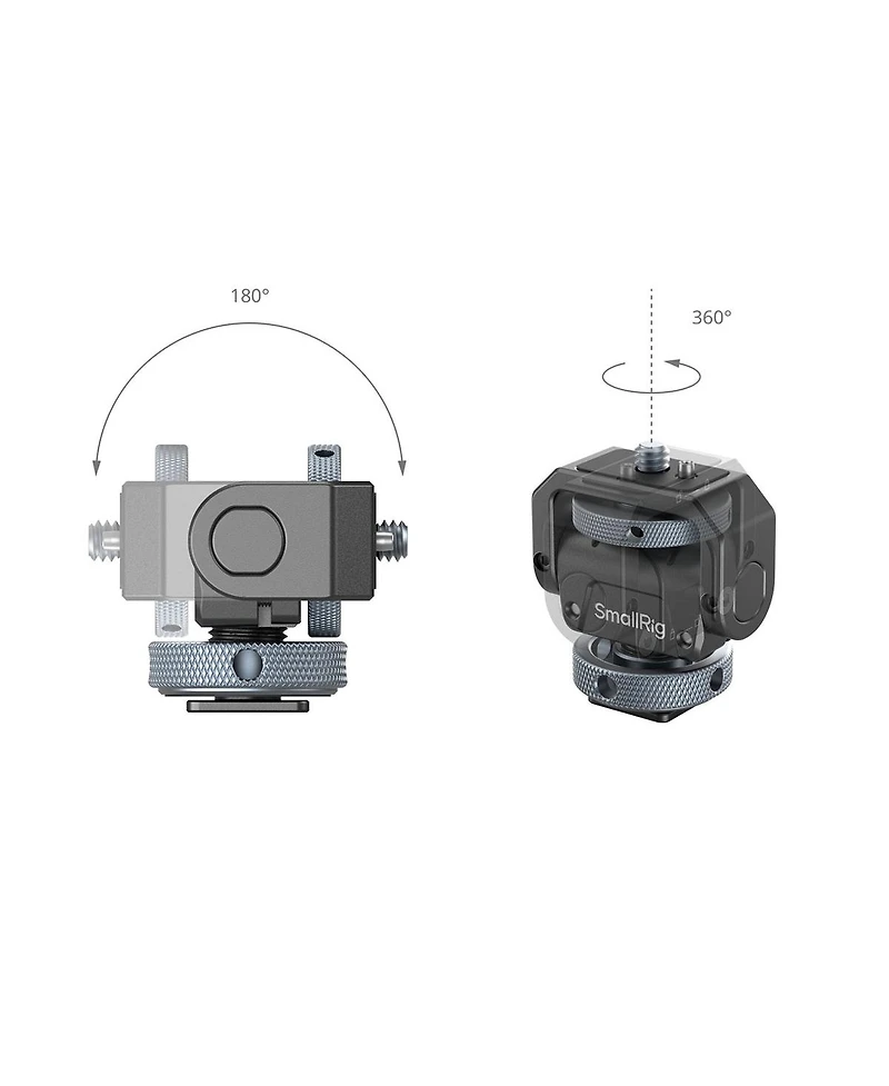 SmallRig 3809B Monitor Support Basic with Cold Shoe Mount