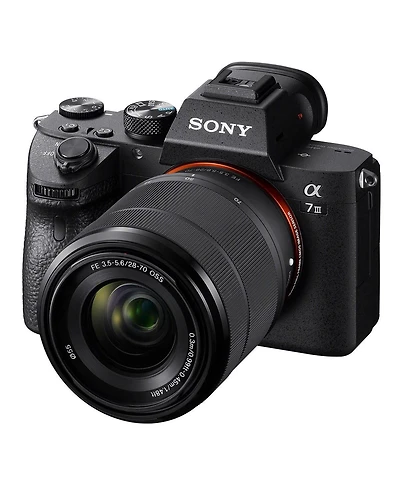 Sony Sony Alpha a7 Iii Mirrorless Digital Camera with 28-70mm Lens Video Monitor Bundle with Lilliput 7-inch Monitor, Bag, 64GB Sd Card, Extra Battery