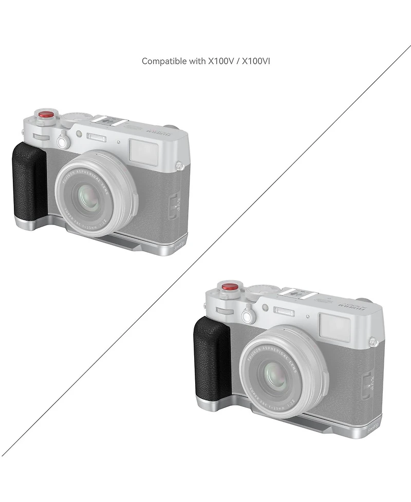 SmallRig SmallRig L-Shape Grip for Fujifilm X100VI & X100V, Silver