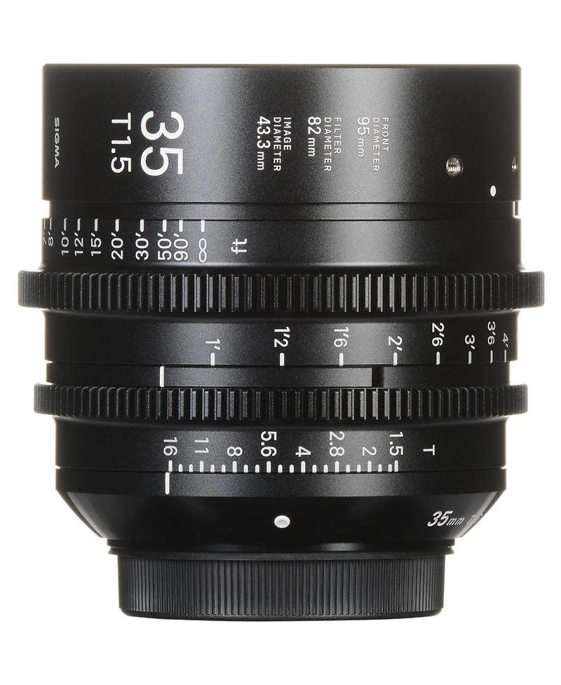 Sigma 35mm T1.5 Ff High-Speed Prime Lens for Sony E, Feet