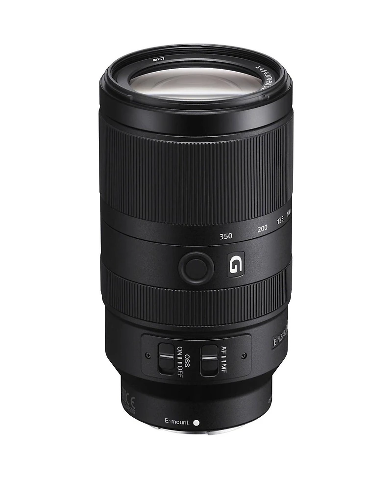 Sony E 70-350mm f/4.5-6.3 G Oss Lens, Bundle with Hoya 67mm Uv+Cpl Filter Kit, Cleaning Kit, Cleaning Cloth