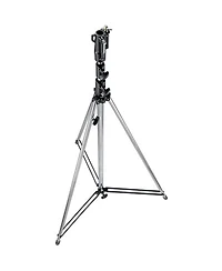 Manfrotto 12.5' Tall Cine Stand with Leveling Leg, Silver