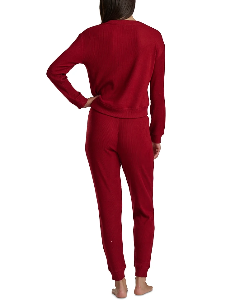 Tommy Hilfiger Women's 2-Piece Long Sleeve Cardigan and Pants Set