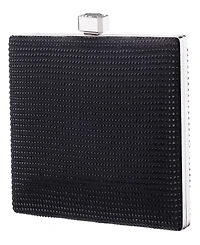 Nina Crystal Minaudiere Lift Lock Clutch