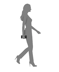 Nina Mini Crystal Encrusted Minaudiere Lift Lock Clutch