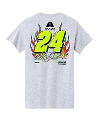 Hendrick Motorsports Team Collection Men's Heather Gray William Byron Axalta Car T-Shirt