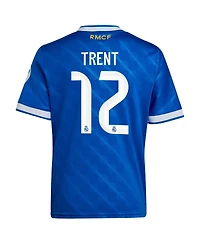 Adidas Big Boys and Girls Trent Alexander-Arnold Blue Real Madrid 2025/26 Third Replica Player Jersey