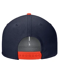 Nike Men's Navy Syracuse Orange Script Pro Dri-fit Snapback Hat