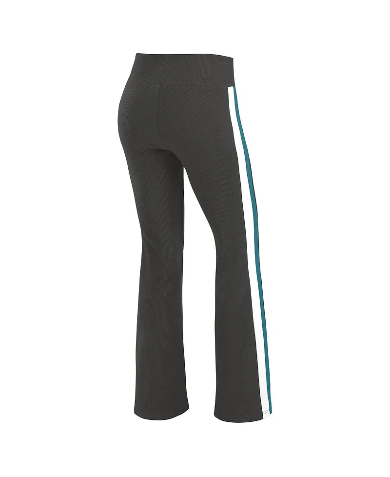Wear by Erin Andrews Women's Black Jacksonville Jaguars Tri-Blend Yoga Pants